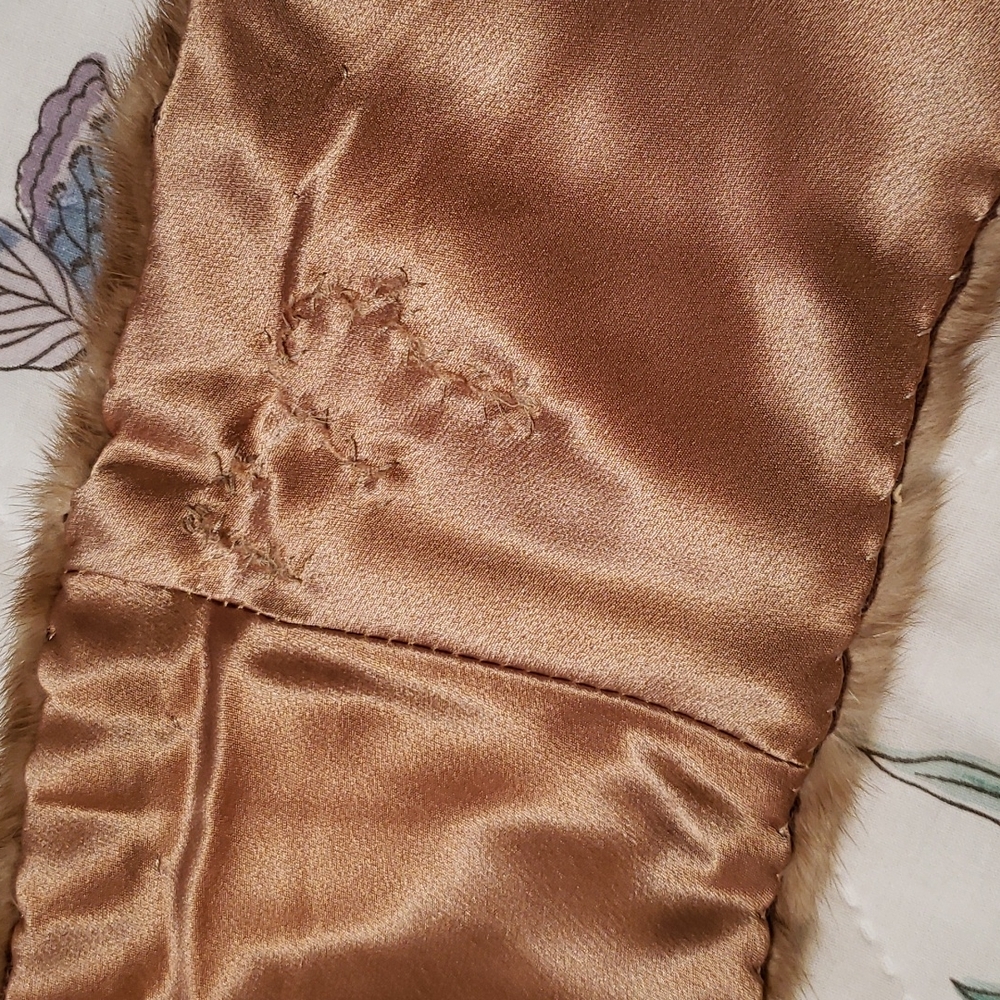Vintage, handmade fur collar - Picture 8 of 9